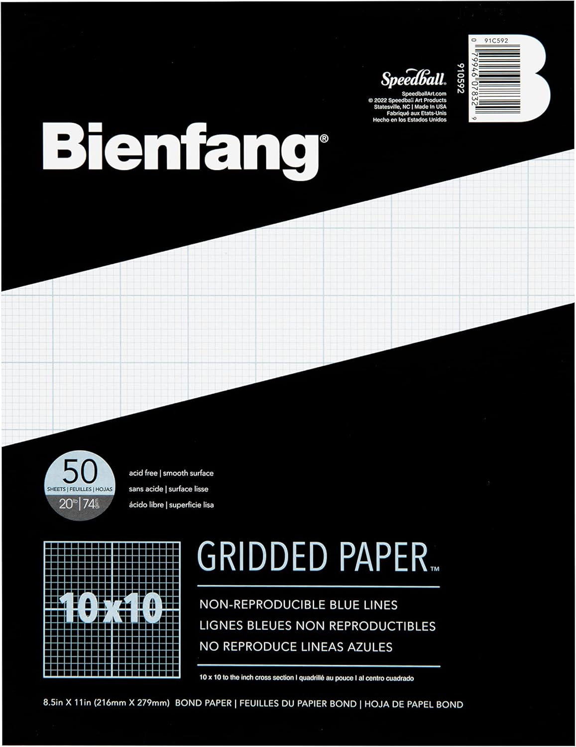 Bienfang 10×10 Graph Paper